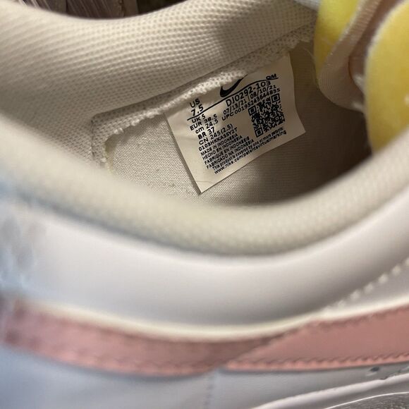 Nike Blazer Platform Low Sneaker Athletic White Pink Glaze Womens Size 7.5 - Picture 14 of 14